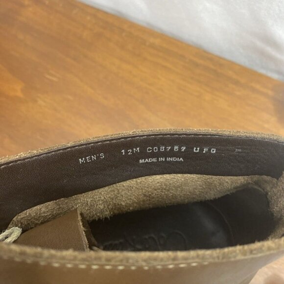 Cole Hahn Mens Brown Leather Chukka Ankle Boot Size 12 EUC - Picture 9 of 9